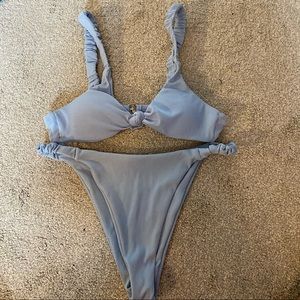 Light blue bikini set